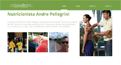 Desktop Screenshot of andrepellegrini.com.br